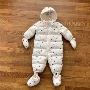 Baby Gap snow suite 12-18 months.